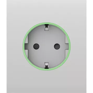 Центральна панель для вбудованої розетки Ajax СenterCover (smart) White (72576.162.WH)-0