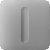 Кнопка для димерного вимикача Ajax SoloButton (Dimmer) Fog (98608.257.FG1)