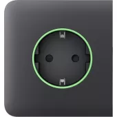 Бічна панель для вбудованої розетки Ajax SideCover (smart) Graphite (60001.163.GP)