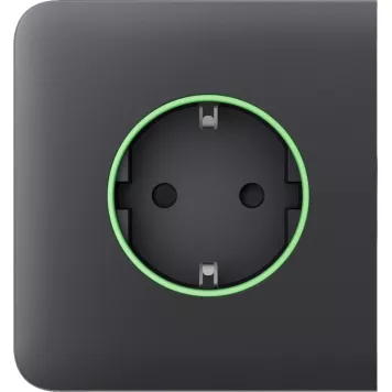 Бічна панель для вбудованої розетки Ajax SideCover (smart) Graphite (60001.163.GP)-0