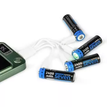 Акумулятор SEVEN AA 1.5V Li-ion 4 шт (SEVENAA1.5VLi-ion4)-2