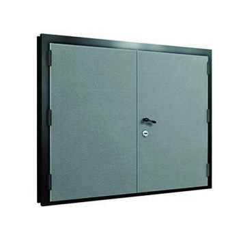 Ворота протипожежні ДМП EI60-2-2250х2000 розпашні рівнозначні без хвіртки ЄвроСтандарт (артикул: 000043830)-0