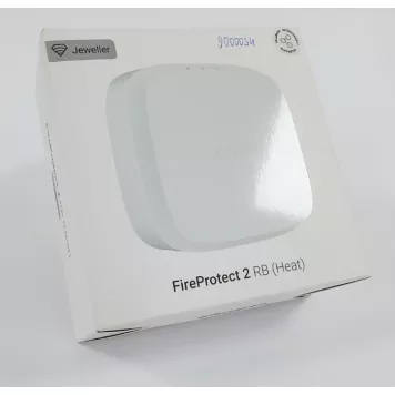(Уценка) Беспроводной датчик температуры Ajax FireProtect 2 RB (Heat) White-0
