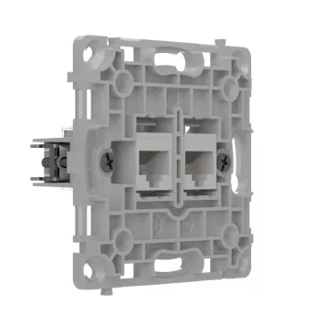 Механізм розетки Ajax OutletCore (LAN) Vertical White (126186.165.WH)-1