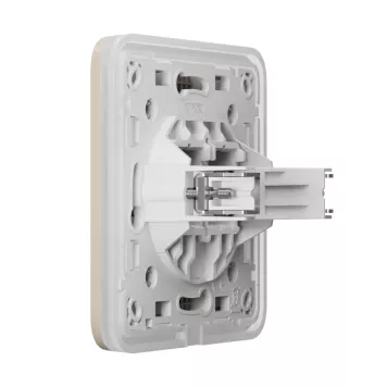Заглушка монтажної коробки Ajax CoverPlate SoloCover (CP) Ivory (126122.321.IV)-3