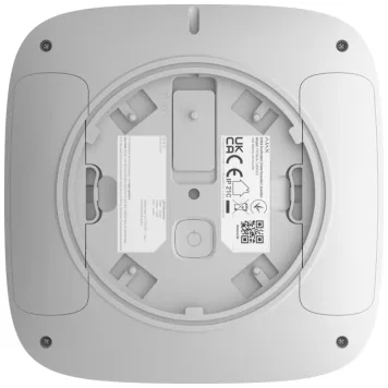 Бездротовий адресний пожежний сповіщувач точковий тепловий. Комбінований з оповіщувачем звуковим. Ajax EN54 FireProtect (Heat/Sounder) Jeweller White (119915.274.WH1)-6