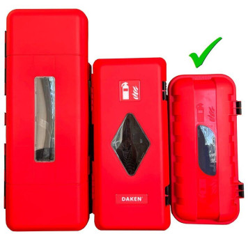 Ящик для огнетушителя Daken Strike, 6 кг (артикул: 000081602)-6