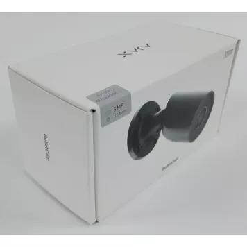 (Уценка) Проводная охранная IP-камера Ajax BulletCam (5 Mp/2,8 mm) Black-0