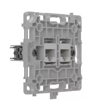 Механізм розетки Ajax OutletCore (LAN) White (126185.165.WH)-1