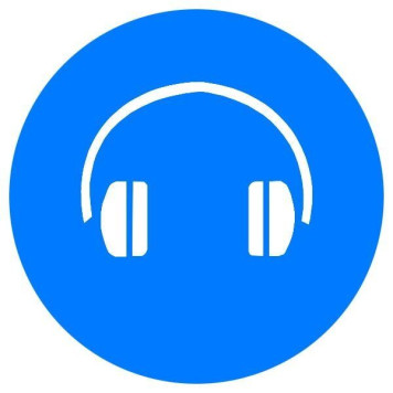 Знак Працювати із застосуванням засобів захисту органів слуху! d-150 пластик ПВХ (артикул: 000019121)-0