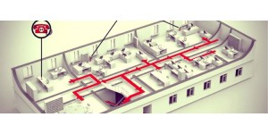 Розрахунок шляхів евакуації при пожежі